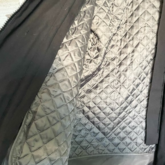 Banana Republic Black Parka with Detachable Quilt Lining - Picture 5 of 8